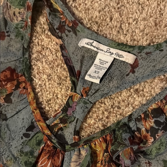 American Rag Green Sleeveless Racerback Tank Top - Picture 2 of 4